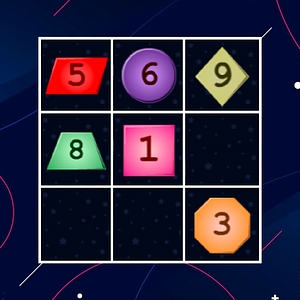 shapes sudoku hyves games